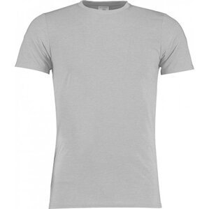 Kustom Kit Módní tričko ze směsového materiálu Barva: šedá světlá melír, Velikost: L K504