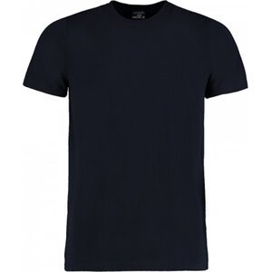Kustom Kit Módní tričko ze směsového materiálu Barva: modrá námořní, Velikost: 4XL K504