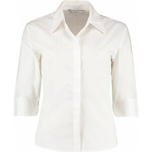 Kustom Kit Dámská košile Continental Tailored fit 3/4 Barva: Bílá, Velikost: M