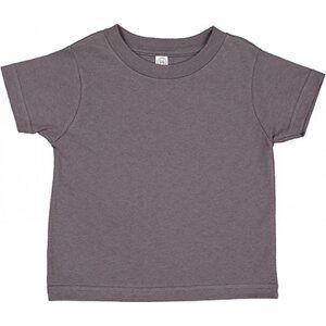 Rabbit Skins Dětské tričko z organické bavlny Barva: Charcoal, Velikost: 3 roky LA3321