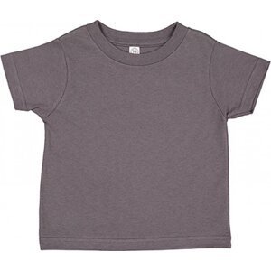 Rabbit Skins Dětské tričko z organické bavlny Barva: Charcoal, Velikost: 4 roky LA3321