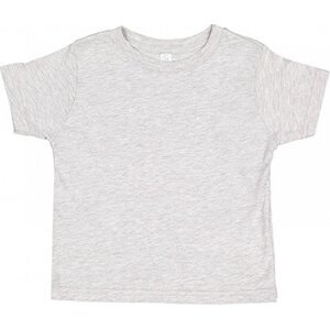 Rabbit Skins Dětské tričko z organické bavlny Barva: Heather Grey, Velikost: 2 roky LA3321