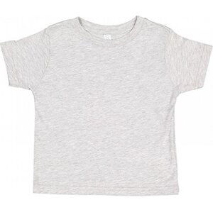 Rabbit Skins Dětské tričko z organické bavlny Barva: Heather Grey, Velikost: 5/6 let LA3321