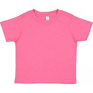 Rabbit Skins Dětské tričko z organické bavlny Barva: Hot Pink, Velikost: 2 roky LA3321