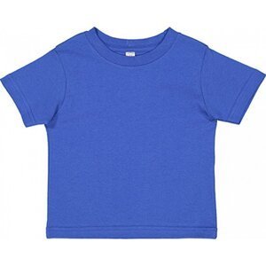 Rabbit Skins Dětské tričko z organické bavlny Barva: Royal, Velikost: 4 roky LA3321