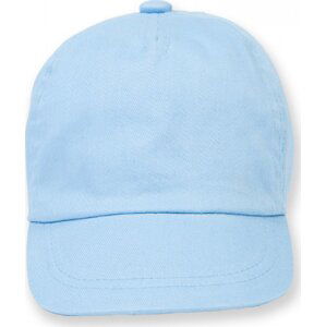 Larkwood Dětská keprová čepice pro děti od 6 měsíců do 5 let Barva: modrá světlá, Velikost: 1-2 roky LW090