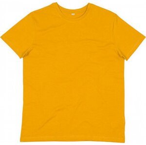 Základní pánské tričko Mantis z organické bavlny 160 g/m Barva: žlutá hořčicová, Velikost: 3XL P01