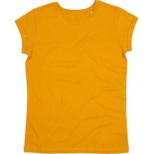 Dámské tričko Mantis z organické bavlny s ohnutými rukávky Barva: žlutá hořčicová, Velikost: M P81