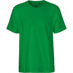 Rovné pánské triko Neutral z česané organické bavlny 185 g/m Barva: Zelená, Velikost: L NE60001