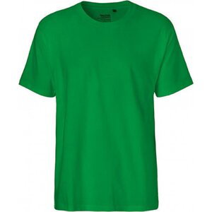 Rovné pánské triko Neutral z česané organické bavlny 185 g/m Barva: Zelená, Velikost: XL NE60001