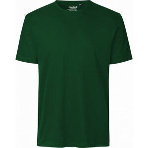Neutral Fairtrade pánské triko z interlock úpletu v gramáži 220 g/m Barva: Zelená lahvová, Velikost: 3XL NE61030