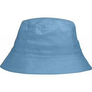 Neutral Klobouček Bucket z organické bavlny a větracími očky Barva: modrá indigová, Velikost: M/L NEK93060
