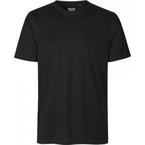 Neutral Unisex sportovní tričko Quick Dry z recyklovaného polyesteru Barva: Černá, Velikost: L NER61001