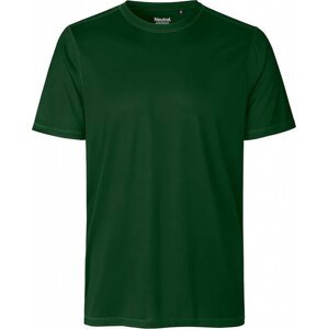 Neutral Unisex sportovní tričko Quick Dry z recyklovaného polyesteru Barva: Zelená lahvová, Velikost: S NER61001