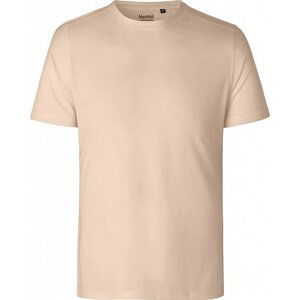 Neutral Unisex sportovní tričko Quick Dry z recyklovaného polyesteru Barva: Písková, Velikost: S NER61001