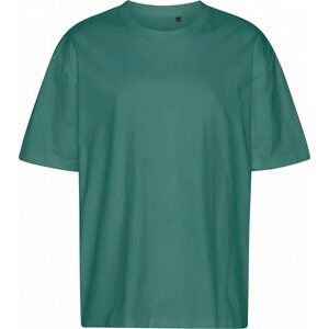 Tiger Cotton by Neutral Organické pánské oversize tričko Tiger ve vysoké gramáži 220 g/m Barva: petrolejová, Velikost: XL NET60011