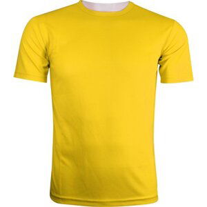 Oltees Základní lehké pánské funkční tričko Barva: Žlutá, Velikost: M OT010