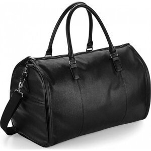 Quadra Cestovní taška Weekender NuHide™ Garment z umělé kůže 37 litrů Barva: Černá