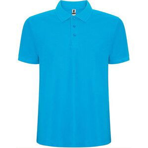 Roly Prémiová piké polokošile Pegaso Barva: Turquoise 12, Velikost: 4XL RY6609