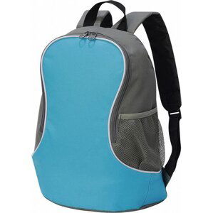 Shugon Základní menší batoh Fuji s jednou přihrádkou 10 litrů Barva: modrá azurová - šedá