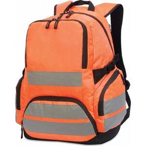 Shugon Reflexní batoh London s hrudním popruhem pro notebook 15,6", 30 litrů Barva: oranžová výrazná