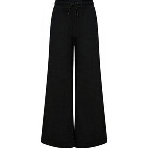 SF Women Dámské tepláky se širokými nohavicemi Barva: Černá, Velikost: XS SF431