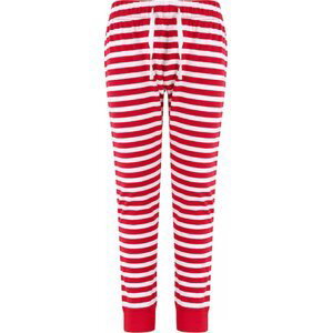 SF Minni Pohodlné dětské pyžamové kalhoty na doma s proužky / hvězdičkami, 5-13 let Barva: červeno-bílé proužky, Velikost: 5/6 let SM85
