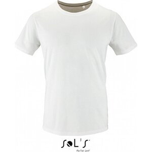Sol's Pánské tričko Milo z organické bavlny s enzymatickým ošetřením Barva: Bílá, Velikost: XXL L02076