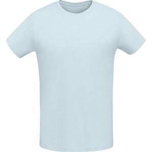 Sol's Slim fit lehké bavlněné tričko Martin 155 g/m Barva: modrá pastelová, Velikost: L L02855