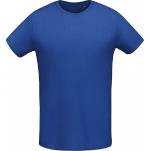 Sol's Slim fit lehké bavlněné tričko Martin 155 g/m Barva: modrá královská, Velikost: L L02855
