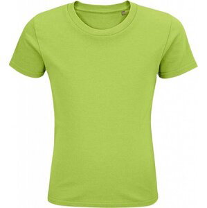 Sol's Dětské tričko Pioneer z organické bavlny s přírodním enzymem 175 g/m Barva: Zelená jablková, Velikost: 10 let (130/140) L03578