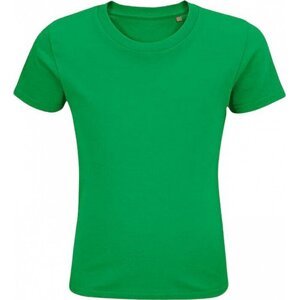 Sol's Dětské tričko Pioneer z organické bavlny s přírodním enzymem 175 g/m Barva: zelená jarní, Velikost: 12 let (142/152) L03578