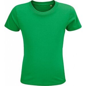 Sol's Dětské tričko Crusader z organické bavlny s přírodním enzymem 150 g/m Barva: zelená jarní, Velikost: 8 let (118/128) L03580