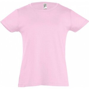 Dětské bavlněné tričko Sol's pro děvčátka Barva: růžová světlá, Velikost: 10 let (130/140) L225K