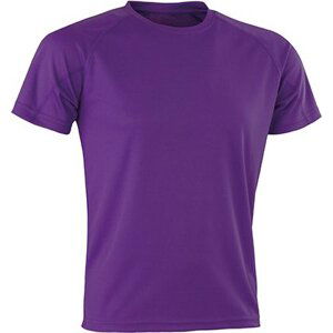 Rychleschnoucí sportovní piké tričko Spiro Aircool Barva: Fialová, Velikost: M RT287