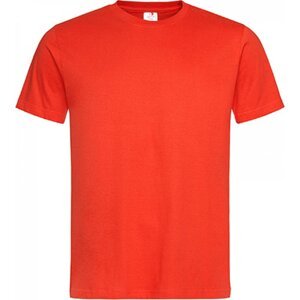 Stedman® Základní tričko Stedman v unisex střihu střední gramáž 155 g/m Barva: oranžová briliantová, Velikost: 3XL S140