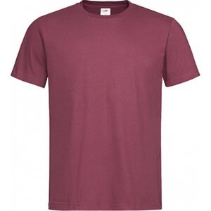 Stedman® Základní tričko Stedman v unisex střihu střední gramáž 155 g/m Barva: červená burgundy, Velikost: XL S140