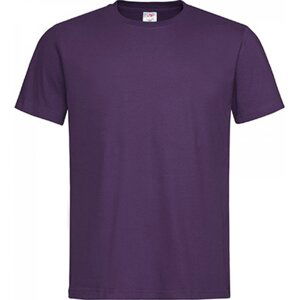 Stedman® Základní tričko Stedman v unisex střihu střední gramáž 155 g/m Barva: fialová tmavá, Velikost: L S140
