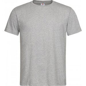 Stedman® Základní tričko Stedman v unisex střihu střední gramáž 155 g/m Barva: šedá  melír, Velikost: XXL S140