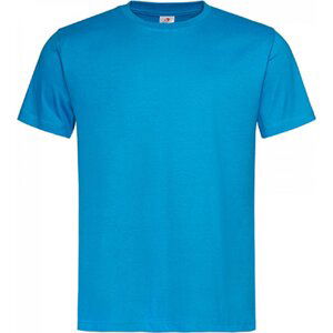 Stedman® Základní tričko Stedman v unisex střihu střední gramáž 155 g/m Barva: modrá azurová, Velikost: 3XL S140