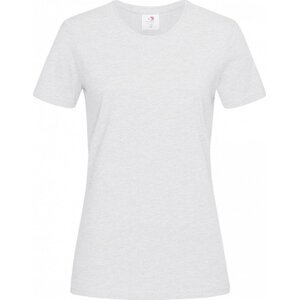 Stedman® Klasické dámské tričko Stedman na tělo s certifikací Vegan Barva: šedá jemná, Velikost: S