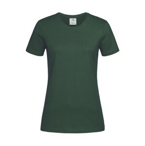 Stedman® Klasické dámské tričko Stedman na tělo s certifikací Vegan Barva: Zelená lahvová, Velikost: XXL