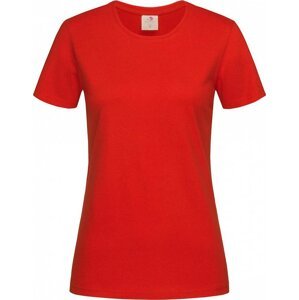Stedman® Klasické dámské tričko Stedman na tělo s certifikací Vegan Barva: oranžová briliantová, Velikost: M