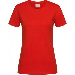 Stedman® Klasické dámské tričko Stedman na tělo s certifikací Vegan Barva: oranžová briliantová, Velikost: XL