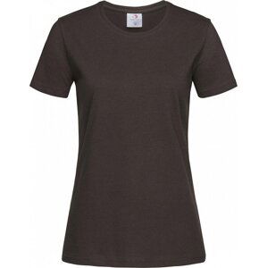 Stedman® Klasické dámské tričko Stedman na tělo s certifikací Vegan Barva: tmavá hnědá, Velikost: XXL
