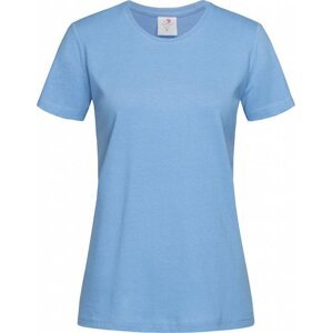 Stedman® Klasické dámské tričko Stedman na tělo s certifikací Vegan Barva: modrá světlá, Velikost: XS