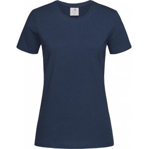 Stedman® Klasické dámské tričko Stedman na tělo s certifikací Vegan Barva: modrá námořní, Velikost: 3XL