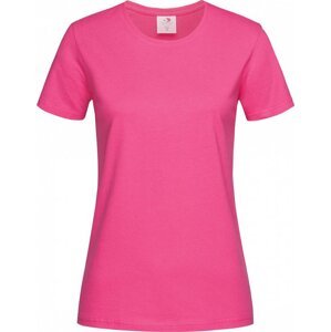 Stedman® Klasické dámské tričko Stedman na tělo s certifikací Vegan Barva: Růžová, Velikost: XXL