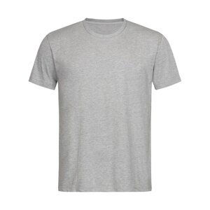 Stedman® Unisex tričko Stedman Lux v běžném rovném střihu 180 g/m Barva: šedá  melír, Velikost: XL