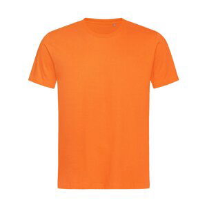 Stedman® Unisex tričko Stedman Lux v běžném rovném střihu 180 g/m Barva: Oranžová, Velikost: XXL
